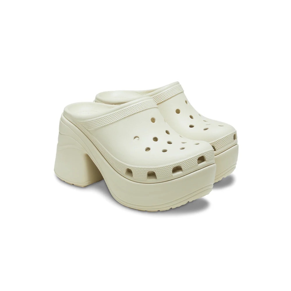 NWOT Croc Siren Clogs in BONE - US M8/W10
